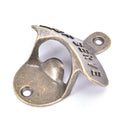 Iron Wall Mounted Bar Beer Bottle Opener Kitchen Tools Beer Opener With SS Ew