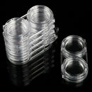 6pcs Nail Art Storage Box Removable Case Rhinestone Gems Decor Holder g QIY