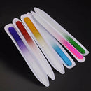 2pcs 9cm nail file durable crystal glass nail art manicure device tool file ï¼D