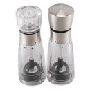 2Pcs/Set Pepper Sea Salt Grinder Manual Kitchen Spice Mill 5 Gear Position