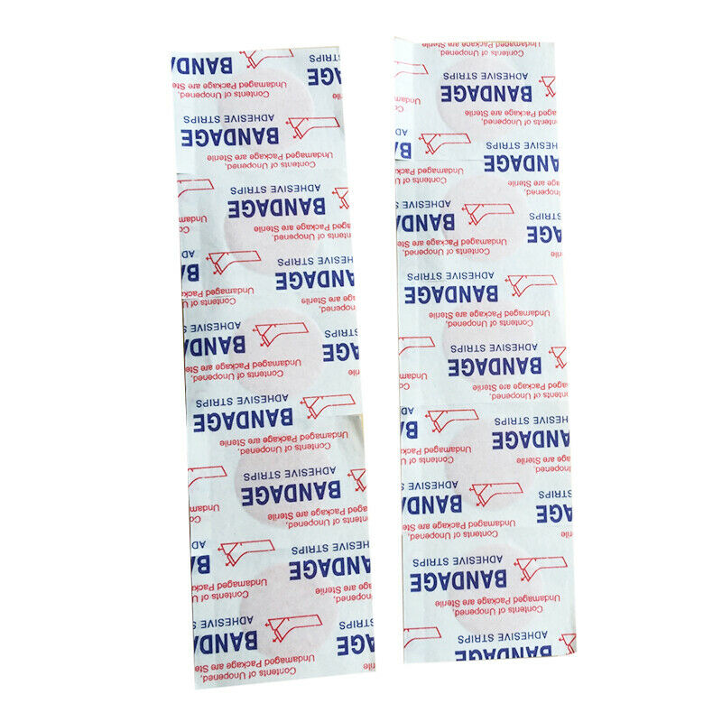 10pcs Round Band First Aid Pad Wound Closure Stickers Ba L0S5 Adhesive Patc A5O8