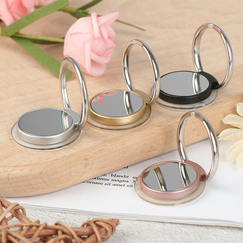 Mirror Finger Ring Phone Holder Bracket Universal Mobile Phone Stand  OZ