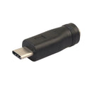 DC Power Adapter Type-C USB Male to 5.5x2.1mm Female Jack Hubs for Laptop PC