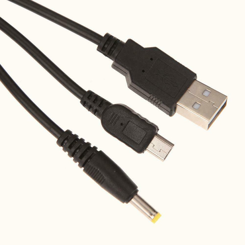1.2m 2 in 1 USB Data Data Transfer Sync Charge Cable Cord Wire for Sony PSP