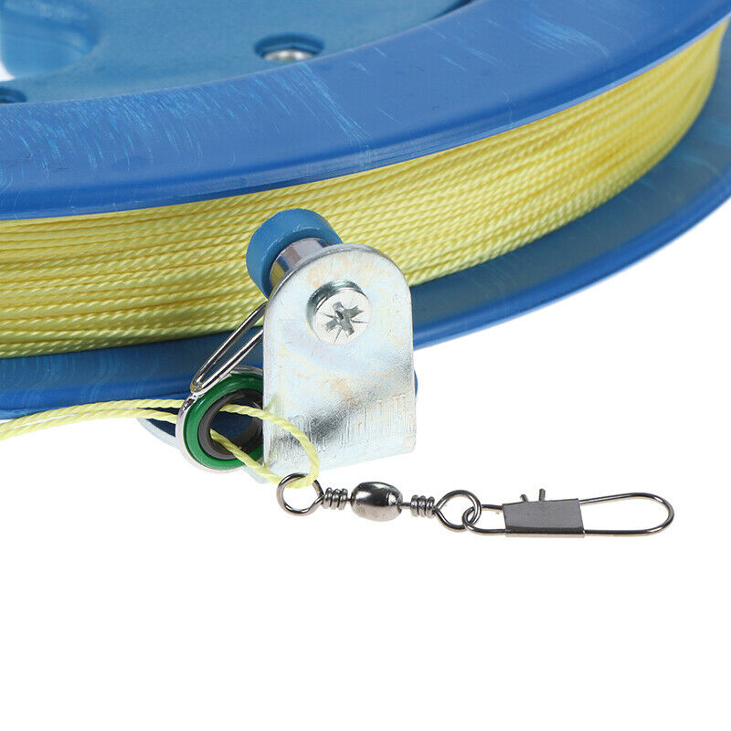 22cm Kite Reel ABS Plastic Blue 400m Kite Reel Grip Winder Flying To Gw