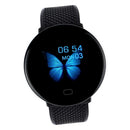 Smart Watch Fitness Tracker Heart Rate Monitor for Android iOS Black
