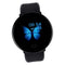 Smart Watch Fitness Tracker Heart Rate Monitor for Android iOS Black