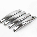 Door Handle Trim Chrome Handle Cover Trim Set for Opel Astra H 2004-2009 Ca I4G1