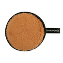Washable Reusable Make Up Remover Wipe Pad Face Cleansing Puff (Brown)