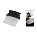 Black White Plastic Hair Salon Neck Duster Cleaning Brush for Barber
