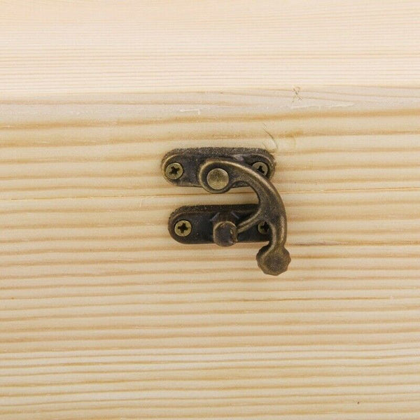 Double Carrier Wooden Box for Wine Bottle Gift Decoration Q1Q2