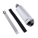 28mm Motorcycle Slip on Exhaust Muffler Rear Pipe Tailpipe Universal, NEW