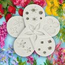 Silicone Flower Shape Chocolate Mold DIY Cake Dessert Candy Tools Bake P8V7