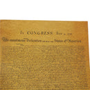 the united states declaration of independence retro poster wall Ew