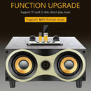 Desktop Portable Wooden Wireless Speaker Subwoofer Stero Bluetooth Speakers