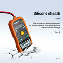 Digital Multimeter Transistor Capacitor Tester Capacitance Meter (Orange)