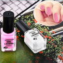 Ameizii Pink+White Peel Off Liquid Tape From Nail Polish Protection Finger