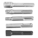 3Pc Sds Plus Steel Socket Adapter 2Pc Sds Socket Hexagonal Extension Electr F9Y7