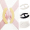 Women Webbing Bra Buckles Shadow-Shaped Buckle Bra Clip Strap Holders 6 PCS M&O