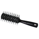 Fashion Men Hair Brush Ceramic Iron Round Comb Barber Dressing Salon Styling  TO