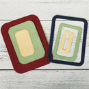 DIY Scrapbooking Album Paper Cards Dotted Line Rectangle Metal Cutting Die ME