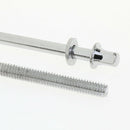 2 Pcs Drum Tension Rods with Drum Screws for Drummer 109mm