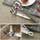 Stainless Steel Egg Cutter Wedge Shredder Boiled Eggs Cutter Gadgets O4P7