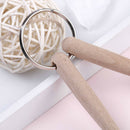 Mini drum sticks key ring chain wood drumstick keychain music gift M&O