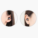 Invisible Bluetooth 5.0 Wireless Headset for Workout Gym Running Black