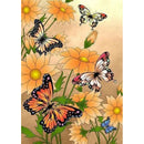 Flower 5D DIY Full Round Drill Diamond Painting Cross Stitch Art (B923)