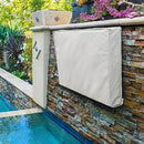 Outdoor TV Cover 40 inch - 42 inch Beige Weatherproof Universal Protector f