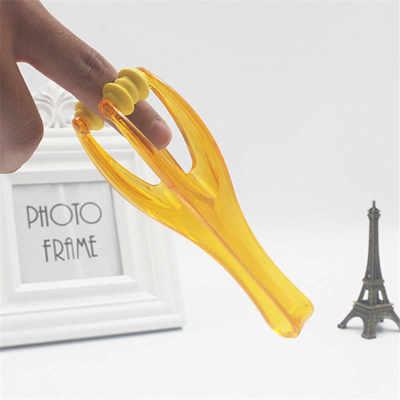 1*Hand Finger Massage Dual Roller Joint Relaxing Beauty Therapy Massage Tool