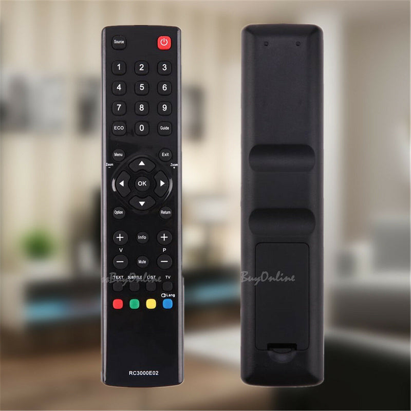 Smart TV Remote Control Replacement Controller for TCL RC3000E02 LED LCD TV