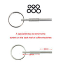 1Pc Repair Security Tool Key Open Security Oval Head Screws For Coffee Machi_kz