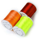 10 Rolls mixed cord in Nylon of colour beads chain of thread for the craft  H1A8
