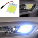 1X T10 48SMD White Panel LED Car Interior Panel Light Dome Lamp Bulb Universal