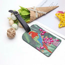 Bird Type Suitcase Luggage Boarding Pass DIY Diamond Painting Special Shape