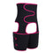 Womens 3-in-1 Thigh Shaper Underbust Girdle Belt Exercise Body Shaper Pink - M