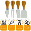 Cheese Cutter Blade Board & Cutter Kit Cake Dofu Butter Slicer Fork Scoop Set
