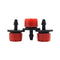 90Pcs/Lot Irrigation Sprinklers 1/4Inch Adjustable Micro- Drip Irrigation W