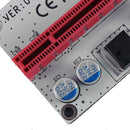 3 Power Ports PCI-E 1x to 16x Graphic Card Extender Card for ETH BTC Mining