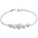 Infinity Charms Bracelet Lucky Bead Chain Women Charm Cuff Bangle Jewelry GiftME