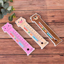 1X Cartoon thermometer wall hanging home temperature measure wall mounted OZ