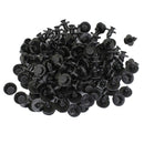 100x 7mm Push-Type Automotive Clips Rivet Retainer  Bumper Fasteners