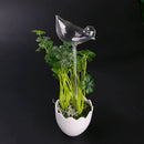 3X Automatic Bird Shaped Glass Watering Spike Irrigation Plant Garden Drip Water