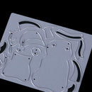 Christmas Penguin Boy Joint DIY Scrapbook Embossing Craft Cutting Die
