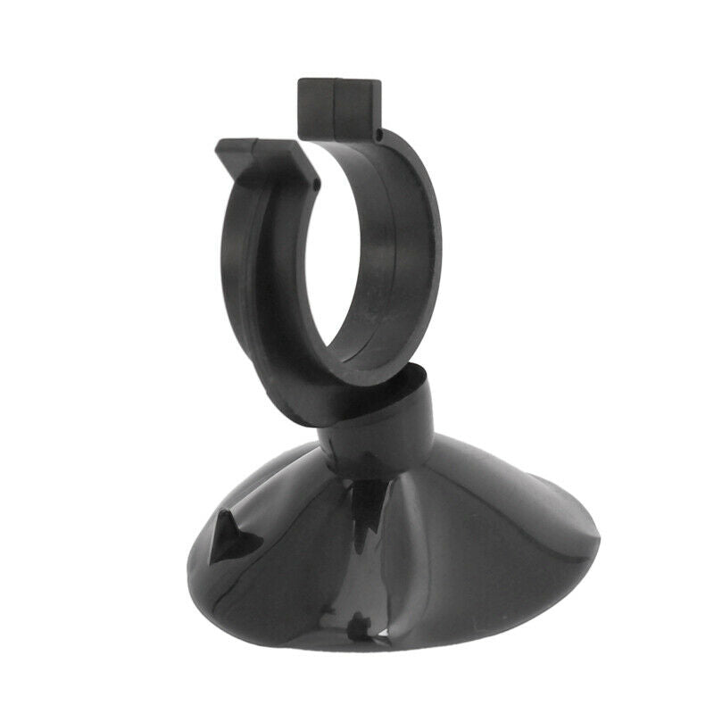 10PCS 45mm Dia Aquarium Suction Cup Airline Tubing Mounts Black U9P3