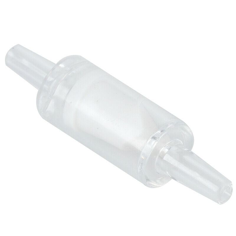3 Pcs Non-return Plastic Air Pump Check Valves Clear for Aquarium J6F1