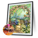5D DIY Diamond Painting Manor Full Round Rhinestone Picture Home Wall Decor