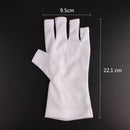 1 Pair Uv Light Lamp Radiation Protection Nail Art Uv Gel Anti Uv Glove Han M1Y6